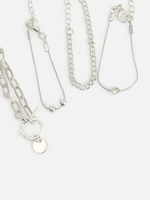 Браслет дев. 4 шт, 20206200204