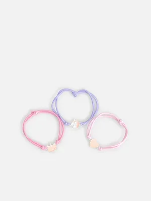 Браслет дев. 3 шт, 20206200205