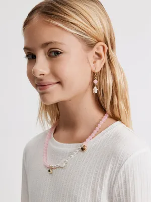 Бусы + серьги дев., 20206260067