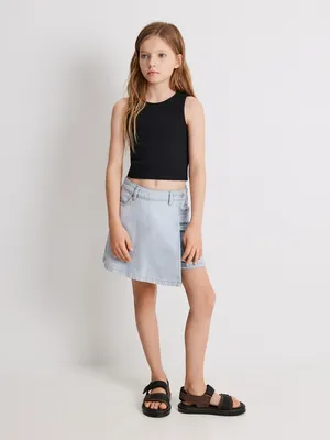 Шорты дев. джинс., 20240550005