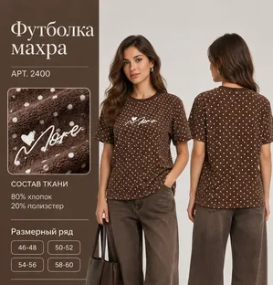 Футболка жен., Mad-2400
