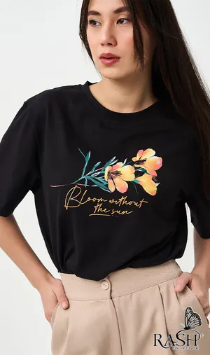 Футболка жен., Цветы Футболка