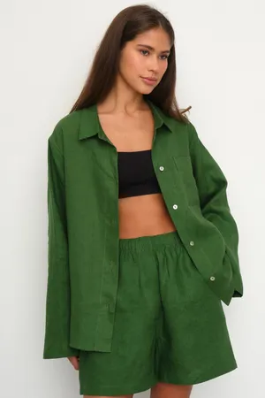 Шорты жен., SRT009_Diamine Green