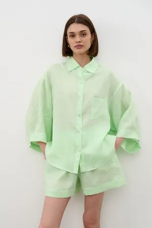 Шорты жен., SRT242_Lime Green