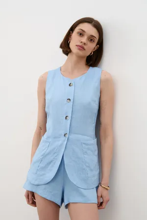 Жилет жен., J25 2V_Nile Blue