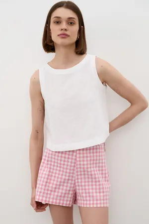 Шорты жен., SRT25 02_Pink Checkers