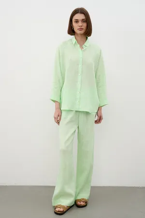 Брюки жен., TR25 1_Lime green